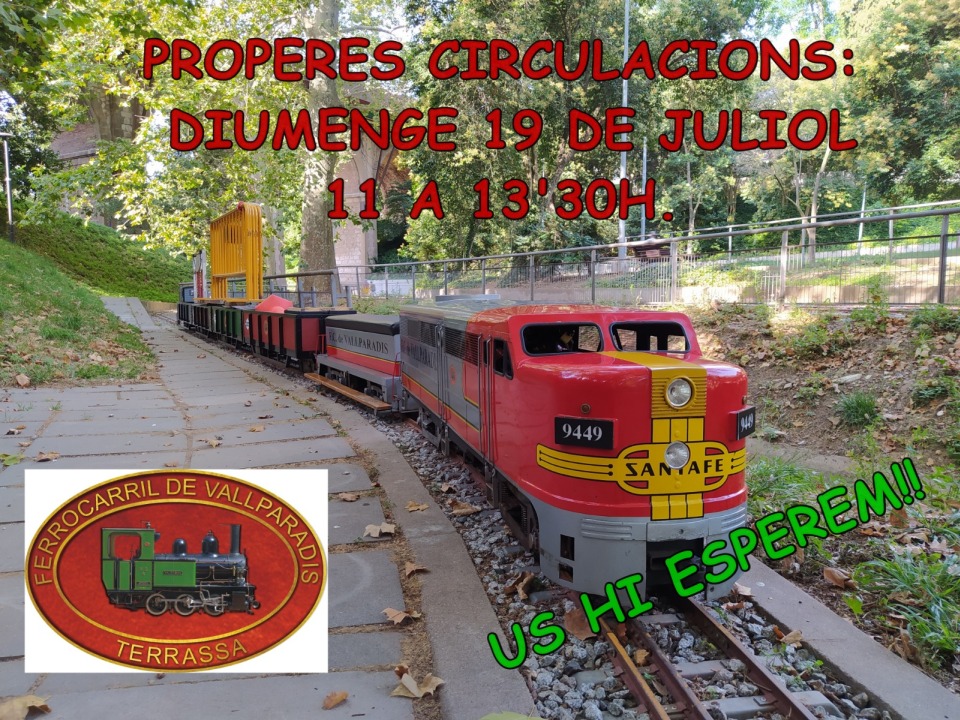 Tren de Vallparadís. 19-JULIOL-2020. Edu Martínez