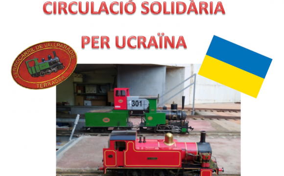 Circulació solidària per Ucraïna – Ferrocarril de Vallparadís – 27 de març