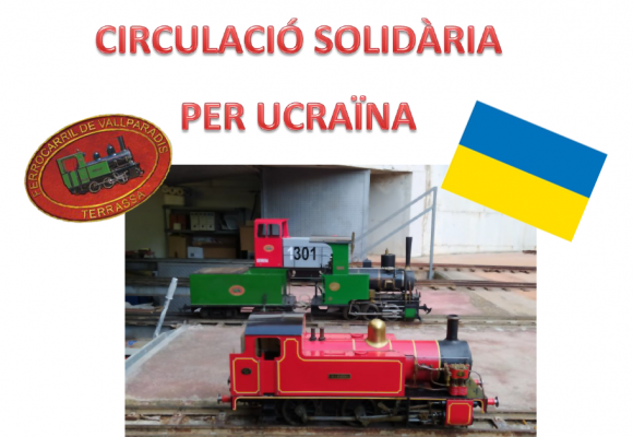 Circulació solidària per Ucraïna – Ferrocarril de Vallparadís – 27 de març