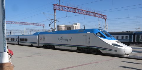 Fotos de trens de l’Uzbekistan i Samarcanda