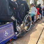 Accés als trens de parc per a persones amb mobilitat reduïda