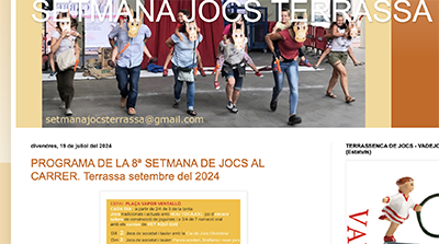 8ª de jocs al carrer – Terrassa