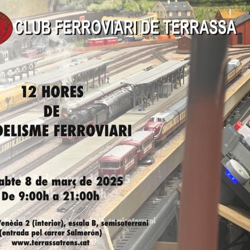 12h-2025 12 hores de Modelisme Ferroviari a les maquetes d’H0 i N (Edició 2025)