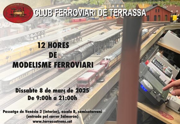 12 hores de Modelisme Ferroviari a les maquetes d’H0 i N (Edició 2025)