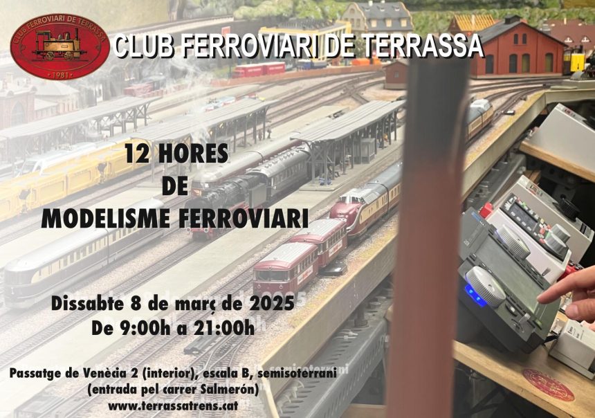 12h-2025 12 hores de Modelisme Ferroviari a les maquetes d’H0 i N (Edició 2025)
