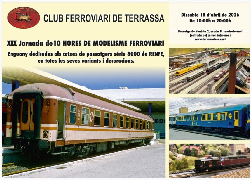 10 HORES DE MODELISME FERROVIARI XIX Jornada de Portes Obertes